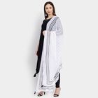 Ladies' Dupatta, White, small image number null